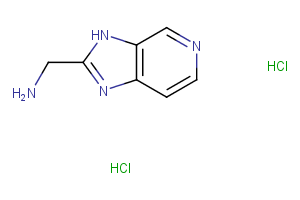 1-{3H-imidazo[4,5-c]pyridin-2-yl}methanamine dihydrochloride