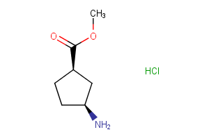 (1R,3S)-Methyl 3-aminocyclopentanecarboxylate hydrochloride