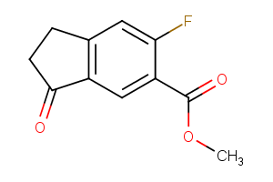 Methyl 6-fluoro-3-oxo-2,3-dihydro-1H-indene-5-carboxylate