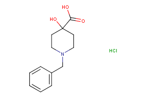 1-Benzyl-4-hydroxypiperidine-4-carboxylic acid hydrochloride
