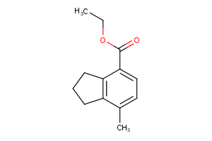 Ethyl 7-methyl-2,3-dihydro-1H-indene-4-carboxylate