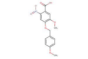 5-Methoxy-4-((4-methoxybenzyl)oxy)-2-nitrobenzoic acid