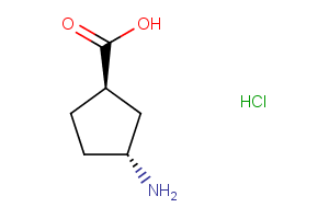 (1R,3R)-3-Aminocyclopentanecarboxylic acid hydrochloride
