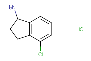 4-Chloro-2,3-dihydro-1H-inden-1-amine hydrochloride