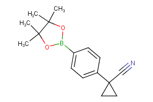 1-(4-(4,4,5,5-Tetramethyl-1,3,2-dioxaborolan-2-yl)phenyl)cyclopropanecarbonitrile