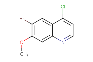 6-Bromo-4-chloro-7-methoxyquinoline