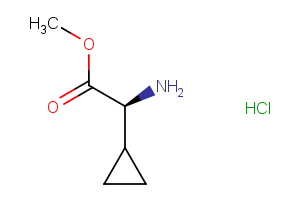 (S)-Methyl 2-amino-2-cyclopropylacetate hydrochloride