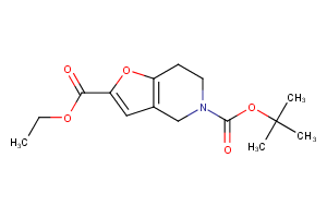 5-tert-Butyl 2-ethyl 6,7-dihydrofuro[3,2-c]pyridine-2,5(4H)-dicarboxylate