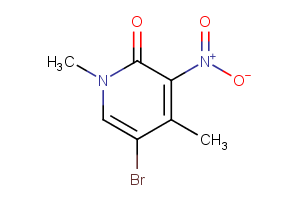 5-Bromo-1,4-dimethyl-3-nitropyridin-2(1H)-one