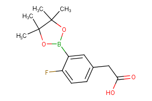 2-(4-Fluoro-3-(4,4,5,5-tetramethyl-1,3,2-dioxaborolan-2-yl)phenyl)acetic acid