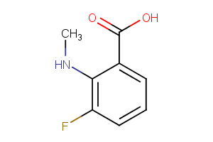 3-Fluoro-2-(methylamino)benzoic acid