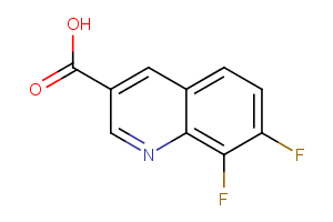 7,8-Difluoroquinoline-3-carboxylic acid