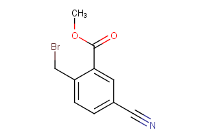 Methyl 2-(bromomethyl)-5-cyanobenzoate