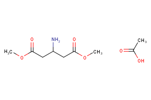 Dimethyl 3-aminopentanedioate acetate