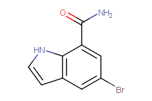 5-bromo-1H-indole-7-carboxamide