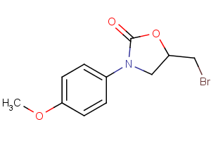 5-(bromomethyl)-3-(4-methoxyphenyl)-1,3-oxazolidin-2-one