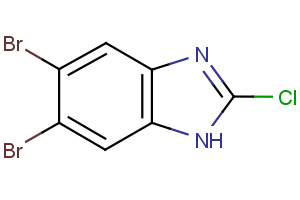 5,6-dibromo-2-chloro-1H-1,3-benzodiazole