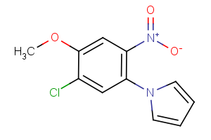 1-(5-chloro-4-methoxy-2-nitrophenyl)-1H-pyrrole