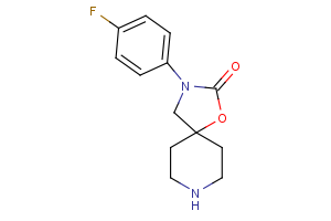 3-(4-fluorophenyl)-1-oxa-3,8-diazaspiro[4.5]decan-2-one