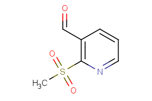 2-methanesulfonylpyridine-3-carbaldehyde