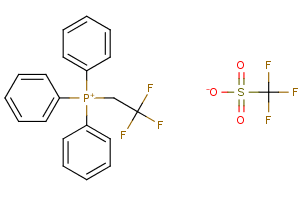 triphenyl(2,2,2-trifluoroethyl)phosphanium trifluoromethanesulfonate