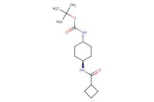 tert-Butyl (1R,4R)-4-(cyclobutanecarbonylamino)cyclohexylcarbamate