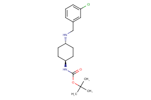 tert-Butyl (1R,4R)-4-(3-chlorobenzylamino)cyclohexylcarbamate