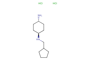 (1R,4R)-N1-(Cyclopentylmethyl)cyclohexane-1,4-diamine dihydrochloride
