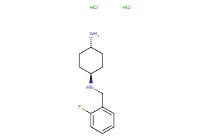 (1R,4R)-N1-(2-Fluorobenzyl)cyclohexane-1,4-diamine dihydrochloride