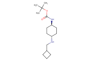 tert-Butyl (1R,4R)-4-[(cyclobutylmethyl)amino]cyclohexylcarbamate