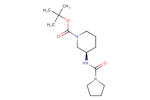 tert-butyl (3R)-3-[(pyrrolidine-1-carbonyl)amino]piperidine-1-carboxylate