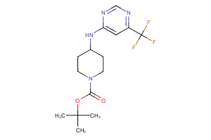 tert-Butyl 4-[6-(trifluoromethyl)pyrimidin-4-yl]amino piperidine-1-carboxylate