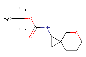 tert-Butyl N-5-oxaspiro[2.5]octan-1-yl carbamate