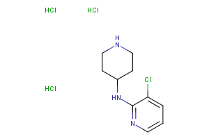 3-Chloro-N-(piperidin-4-yl)pyridin-2-amine trihydrochloride