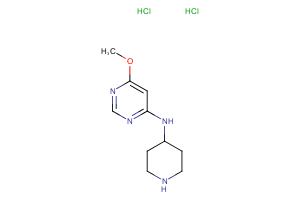 6-Methoxy-N-(piperidin-4-yl)pyrimidin-4-amine dihydrochloride