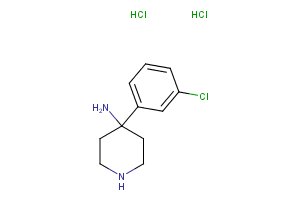 4-(3-Chlorophenyl)piperidin-4-amine dihydrochloride