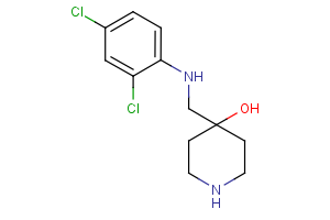 4-{[(2,4-dichlorophenyl)amino]methyl}piperidin-4-ol