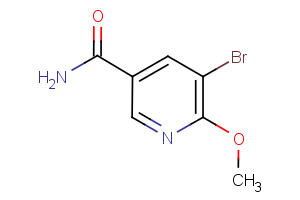 5-bromo-6-methoxypyridine-3-carboxamide