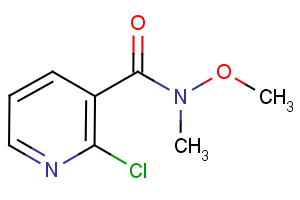 2-chloro-N-methoxy-N-methylpyridine-3-carboxamide