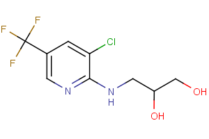 3-{[3-chloro-5-(trifluoromethyl)pyridin-2-yl]amino}propane-1,2-diol