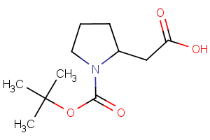 2-{1-[(tert-butoxy)carbonyl]pyrrolidin-2-yl}acetic acid