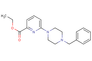 ethyl 6-(4-benzylpiperazin-1-yl)pyridine-2-carboxylate