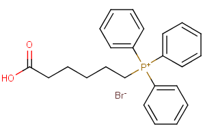 (5-carboxypentyl)triphenylphosphanium bromide