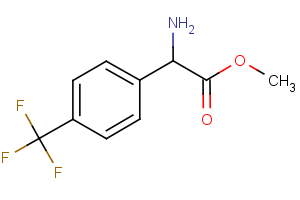 methyl 2-amino-2-[4-(trifluoromethyl)phenyl]acetate