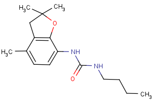 N-butyl-N’-(2,2,4-trimethyl-2,3-dihydro-1-benzofuran-7-yl)urea