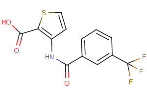 3-{[3-(trifluoromethyl)benzoyl]amino}-2-thiophenecarboxylic acid