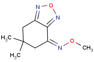 (4Z)-N-methoxy-6,6-dimethyl-4,5,6,7-tetrahydro-2,1,3-benzoxadiazol-4-imine
