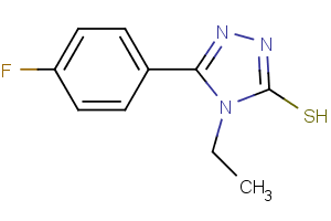 4-ethyl-5-(4-fluorophenyl)-4H-1,2,4-triazole-3-thiol