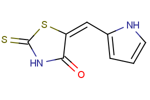 5-[(E)-1H-pyrrol-2-ylmethylidene]-2-thioxo-1,3-thiazolan-4-one