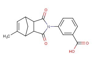 3-{8-methyl-3,5-dioxo-4-azatricyclo[5.2.1.0²,⁶]dec-8-en-4-yl}benzoic acid